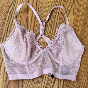 Victoria's Secret Lace Bra in Light Pink